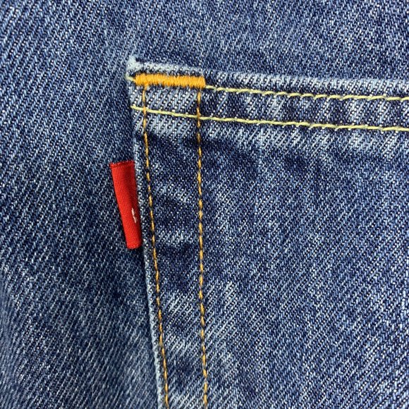 Levi's 550 Relaxed Fit Jeans 52 X 30 NWT Tapered L - Picture 6 of 7